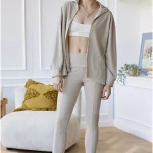 Out From Under Colette Open-Front Hooded Cardigan